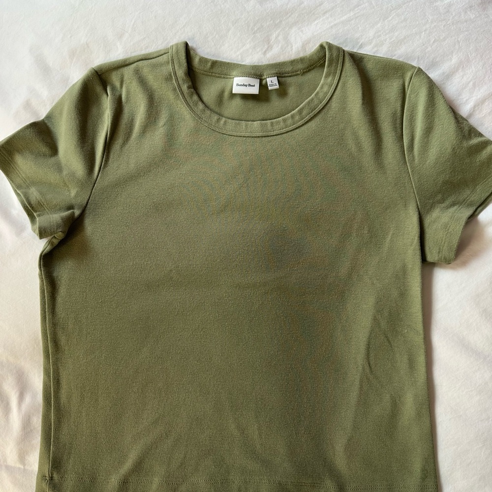 SUNDAY BEST LITTLE RIBBED TEE